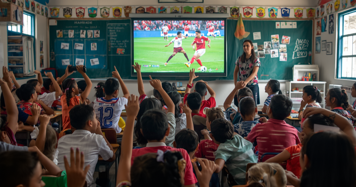 CLASES SÍ, PERO CON FUTBOL